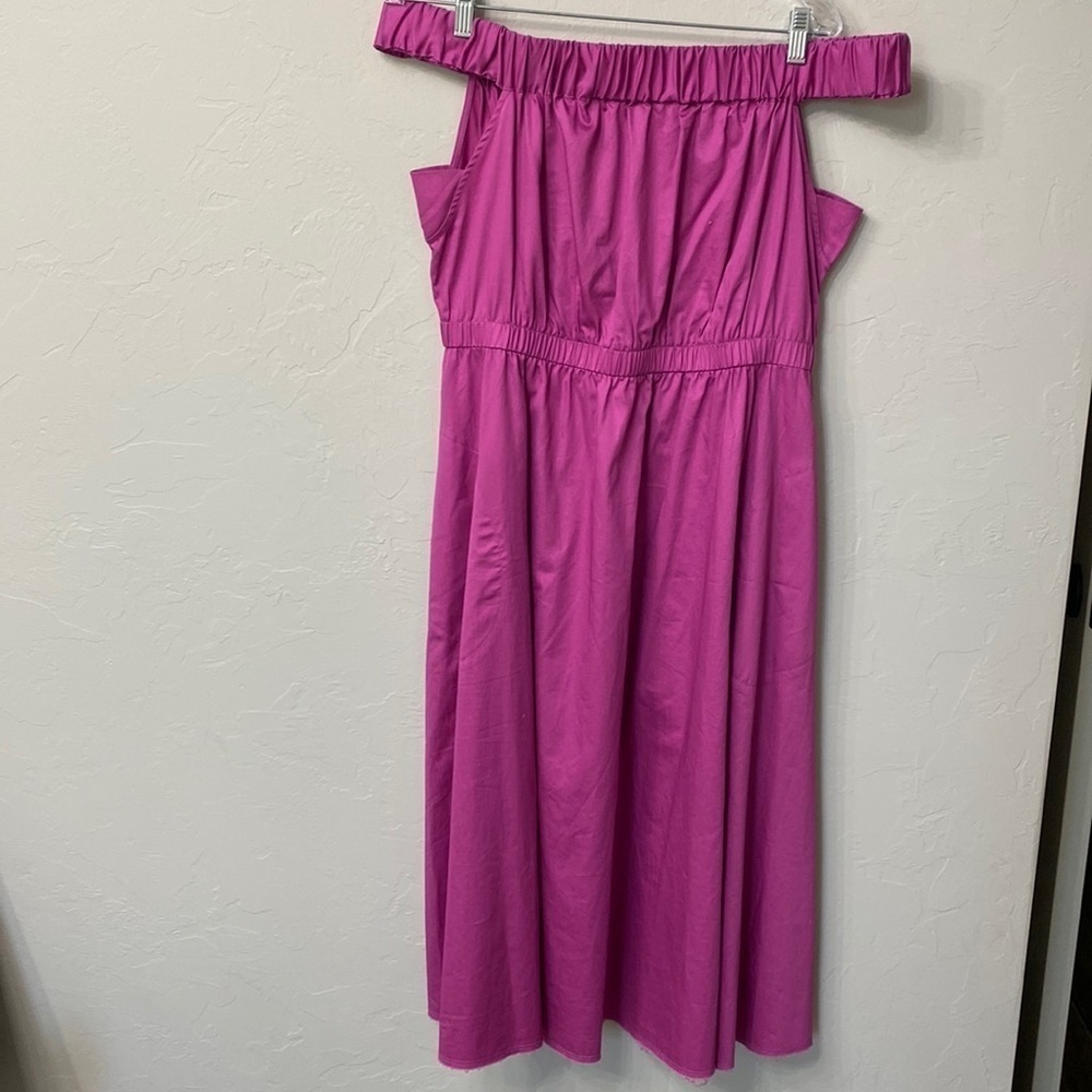 Maeve Anthropologie Mona fit N flare dress size large. NWT